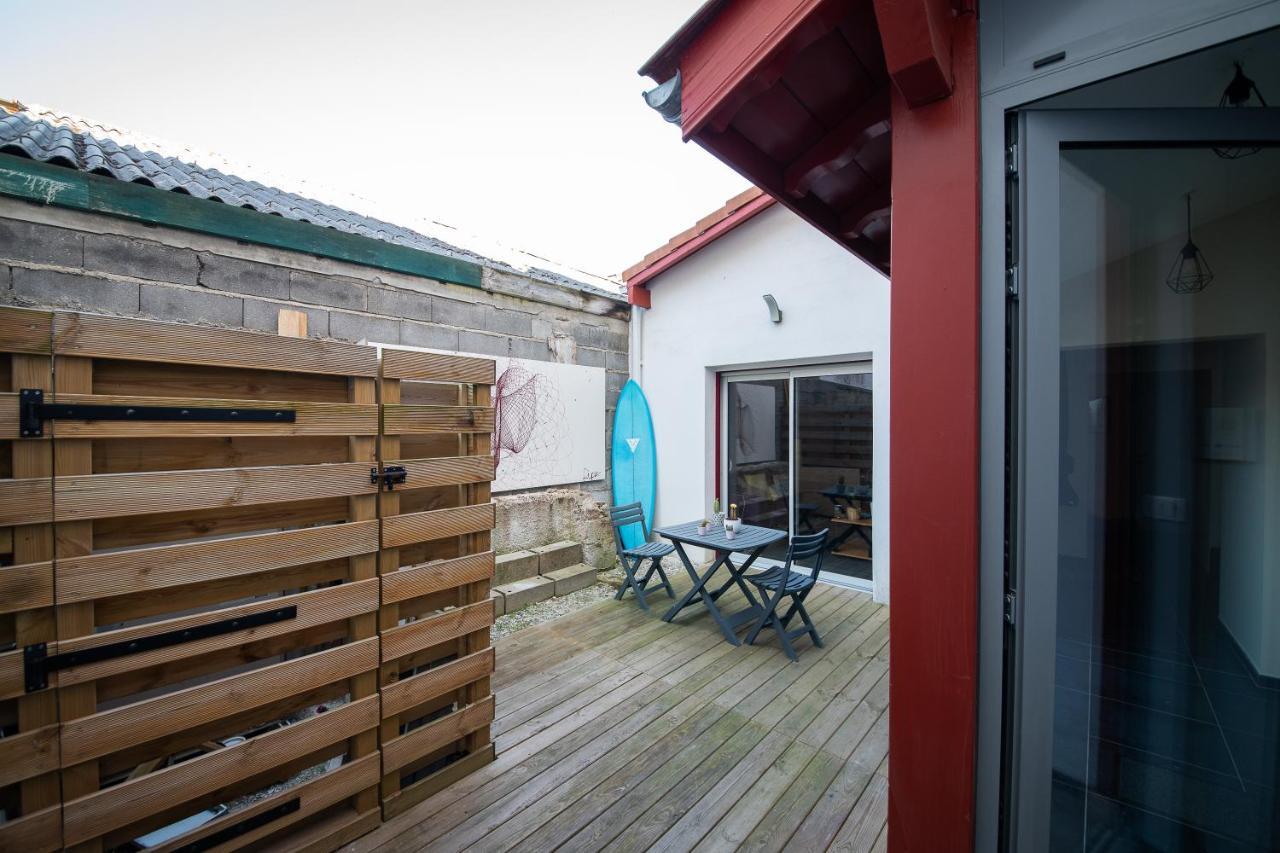 Ferienwohnung Du Large Bayonne Exterior foto