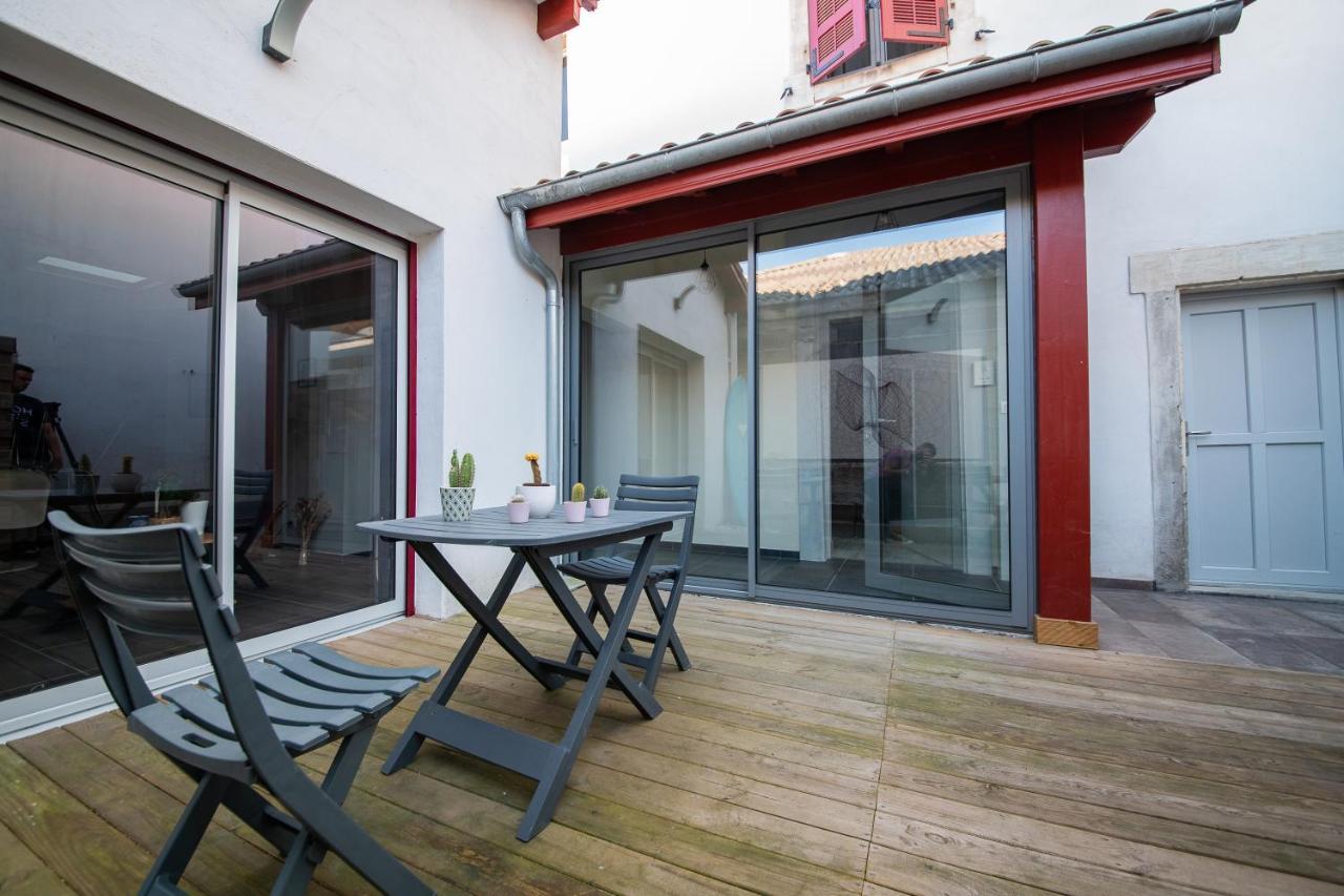 Ferienwohnung Du Large Bayonne Exterior foto
